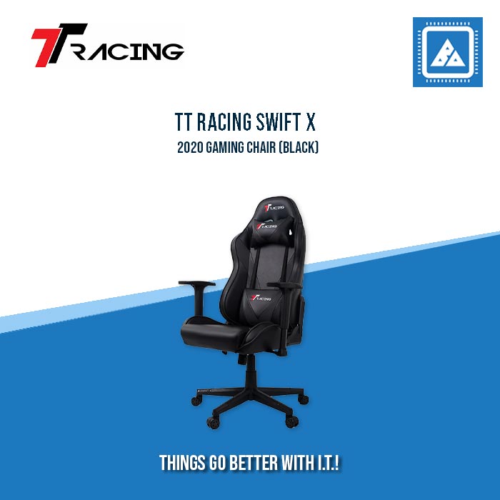 TT RACING SWIFT X 2020 GAMING CHAIR (BLACK) TT RACING SWIFT X 2020 GAMING CHAIR (BLACK)